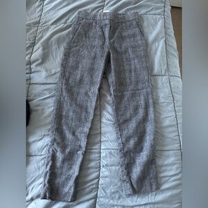 Aritzia Grey Wool Pleated Pants size2